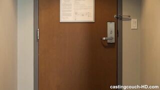 Solana a zsenge fekete maca a castingon járt