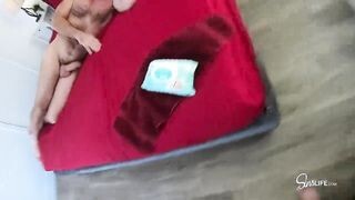 Argentin milf anyuci hátsó nyílásba tolva