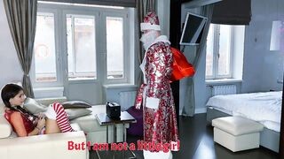 Fiatal csaj és a mikulás