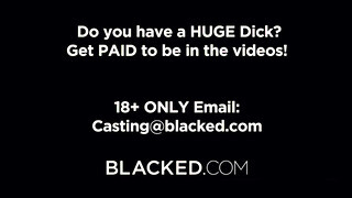 Blacked - Vörös szőrös vaginás szuka bekúrva