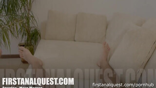Maya Morgen a 18 éves tinédzser bige - First Anal Quest