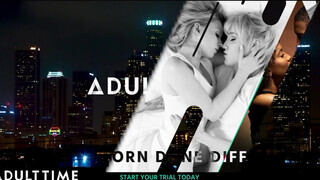ADULT TIME - Krissy Lynn szőrös cuncija megdöngetve