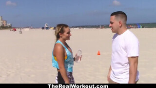 TheRealWorkout - a strandon szedtem fel ezt a nőcit