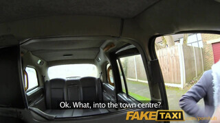 FakeTaxi - cseh csajszika széttárja a lábait és mindent enged