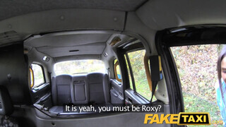 Fake Taxi - Roxxy Lea a hatalmas cickós latin amerikai maca