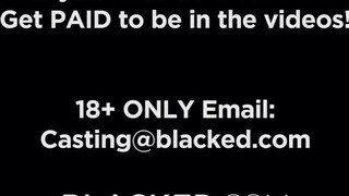 BLACKED - Haley Spades igazán hatalmas kukacot kap