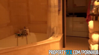 PropertySex - csábos fekete ingatlanos és a vásárló