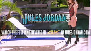 Jules Jordan - Lana Rhoades kettő cerkát kap