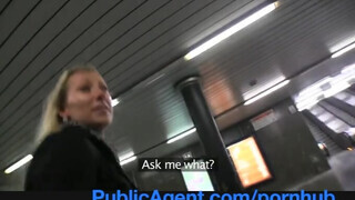 PublicAgent - szep tőgyes csajszi keményen bekúrva
