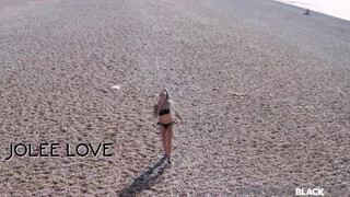 PrivateBlack - Jolee Love a méretes tőgyes német pipi