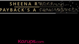 Karups - Sheena Ryder fiatalabb pacákkal kúr