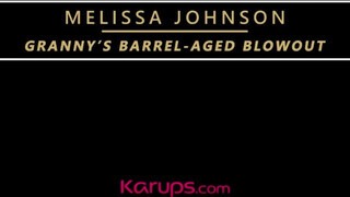 Melissa Johnson a gigantikus didkós érett nő
