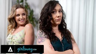 Feldühödött milf Sinn Sage félreérti a bombázó szomszéd Charlie Forde vadító közeledéseit