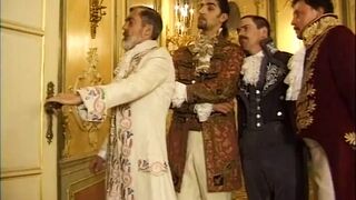 La Maschera di Ferro legelső epizód retro pornó Chris Charming gigantikus farkával és kicsike tőgyes bige análjával