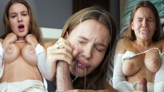 A fószerem visszatért a katonaságtól, háromszoros élvezés és tele vagyok gecivel - virtuális porno